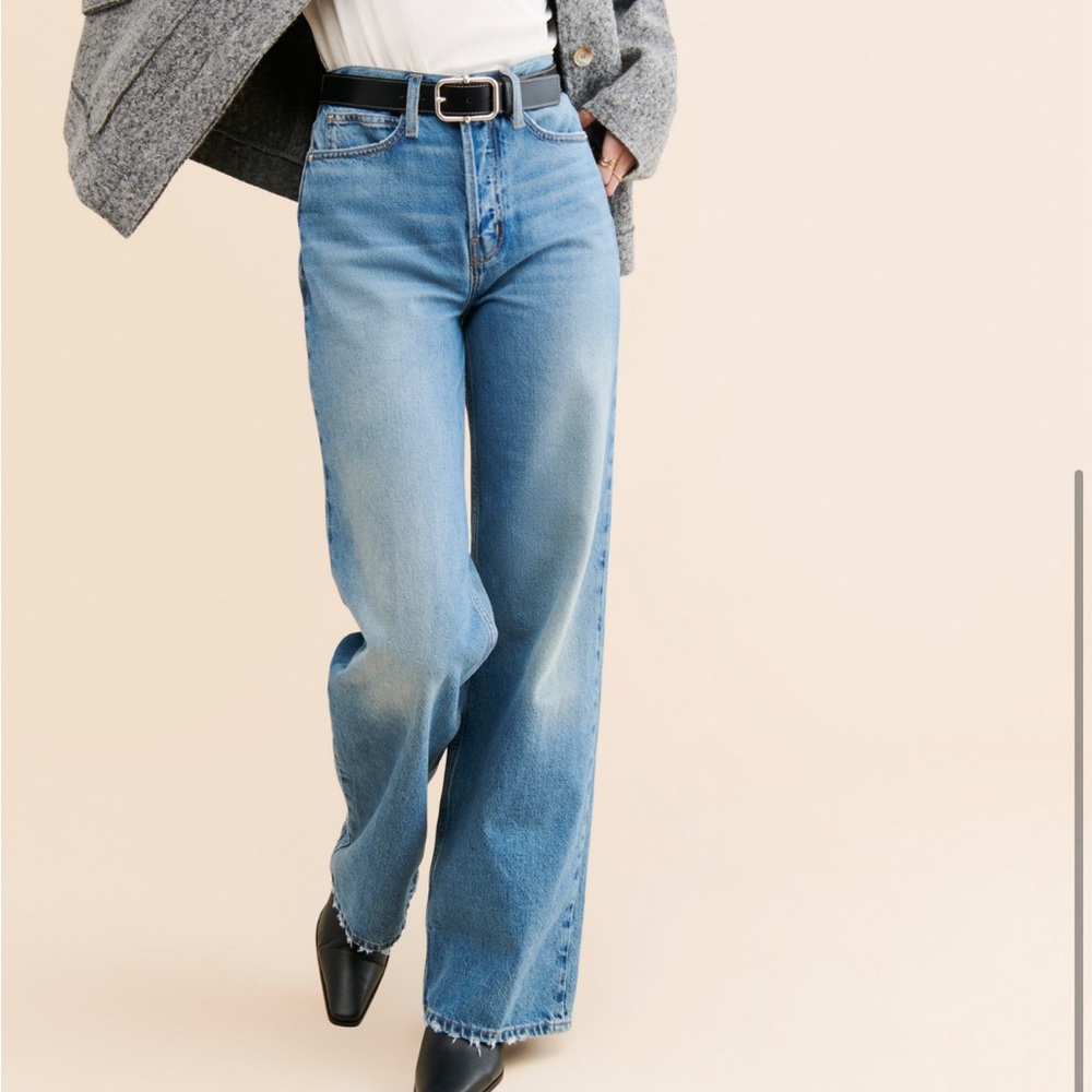 FRAME 1978 High-Rise Wide Leg Jeans